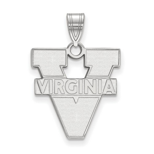 University of Virginia Cavaliers Large Pendant in Sterling Silver 2.24 gr