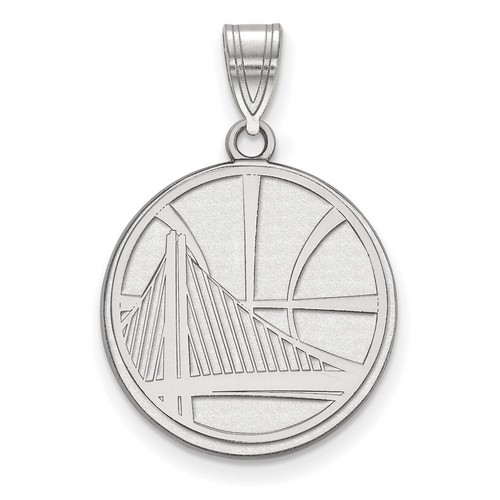 Golden State Warriors Large Pendant in Sterling Silver 2.83 gr