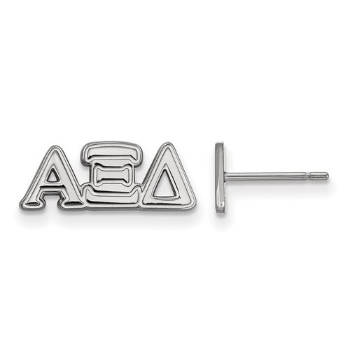 Alpha Xi Delta Sorority XS Post Earrings in Sterling Silver 1.03 gr