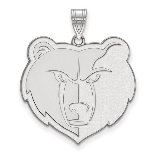 Memphis Grizzlies XL Pendant in Sterling Silver 4.95 gr