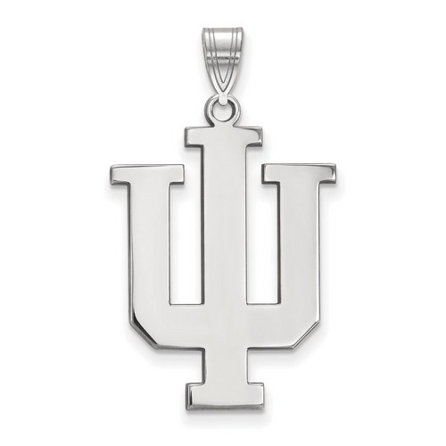 Indiana University Hoosiers XL Pendant in Sterling Silver 3.27 gr