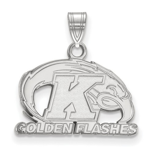 Kent State University Golden Flashes Small Pendant in Sterling Silver 2.21 gr
