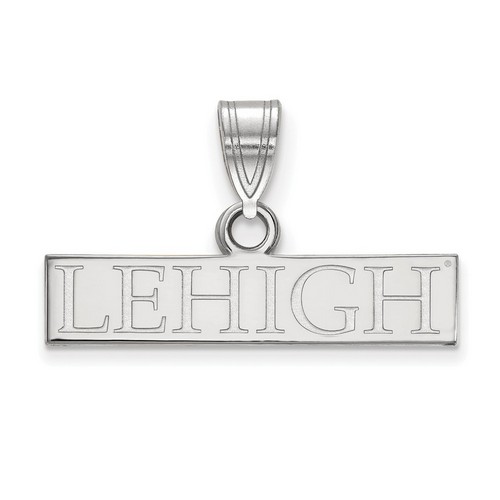 Lehigh University Mountain Hawks Small Pendant in Sterling Silver 1.16 gr