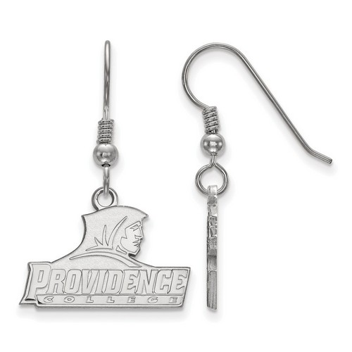 Providence College Friars Small Dangle Earrings in Sterling Silver 2.53 gr