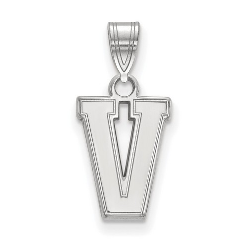 Vanderbilt University Commodores Small Pendant in Sterling Silver 1.05 gr