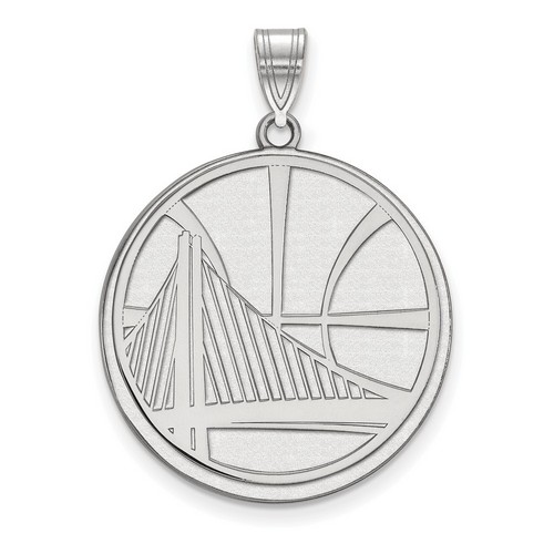 Golden State Warriors XL Pendant in Sterling Silver 4.98 gr
