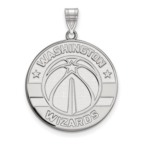 Washington Wizards XL Pendant in Sterling Silver 5.11 gr