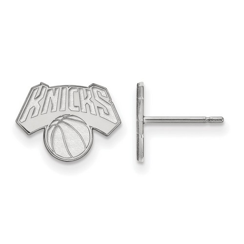 New York Knicks XS Post Earrings in Sterling Silver 1.68 gr