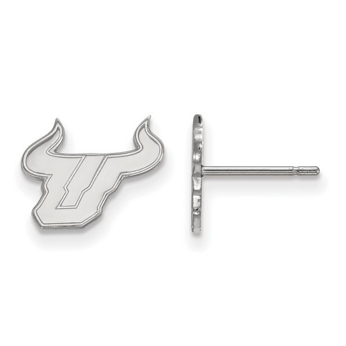 University of South Florida Bulls XS Post Earrings in Sterling Silver 1.09 gr