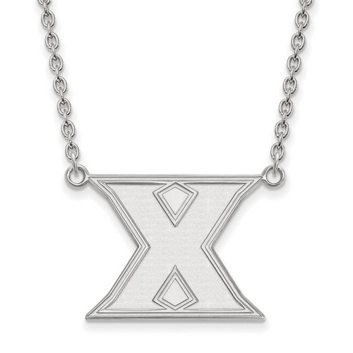 Xavier University Musketeers Large Pendant Necklace in Sterling Silver 6.27 gr