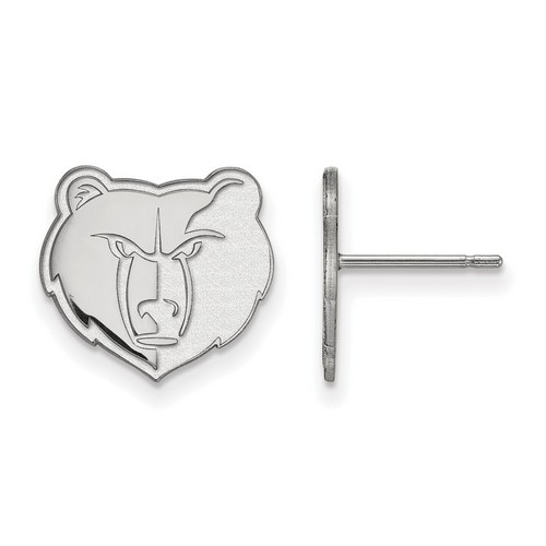 Memphis Grizzlies Small Post Earrings in Sterling Silver 1.99 gr