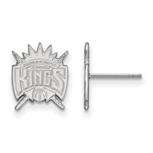 Sacramento Kings Small Post Earrings in Sterling Silver 1.49 gr