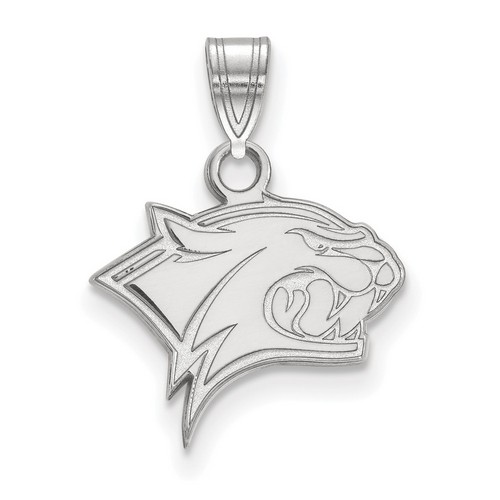 University of New Hampshire Wildcats Small Pendant in Sterling Silver 1.18 gr