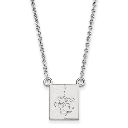 Pittsburg State University Gorillas Sterling Silver Pendant Necklace 3.18 gr