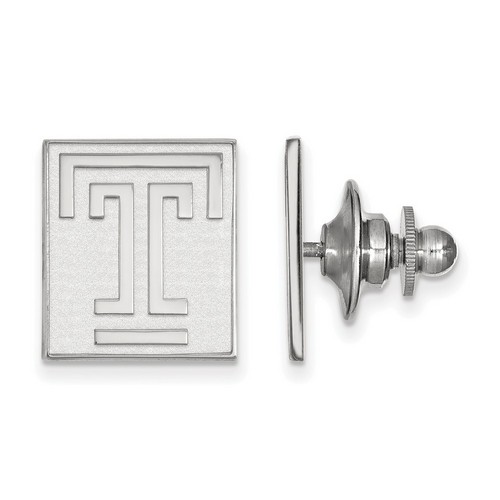 Temple University Owls Lapel Pin in Sterling Silver 2.03 gr