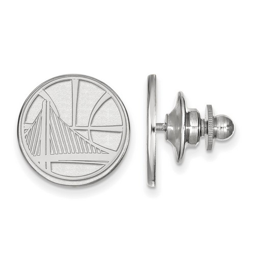 Golden State Warriors Lapel Pin in Sterling Silver 1.86 gr