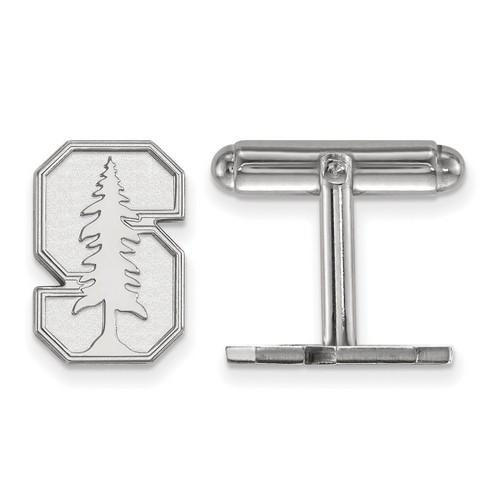 Stanford University Cardinal Cuff Link in Sterling Silver 5.89 gr