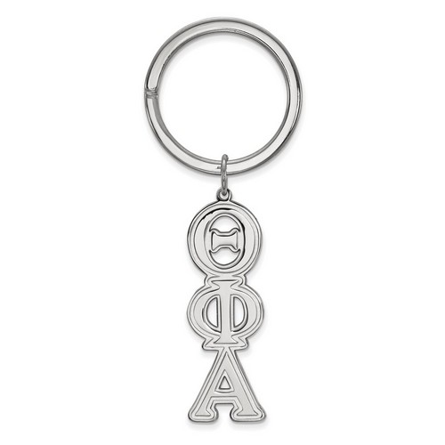 Theta Phi Alpha Sorority Key Chain in Sterling Silver 9.95 gr