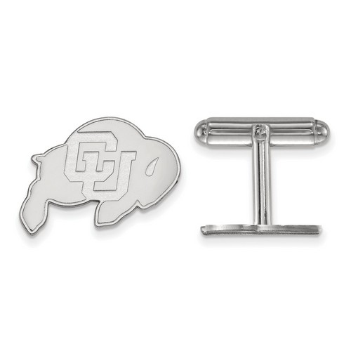University of Colorado Buffaloes Cuff Link in Sterling Silver 7.25 gr