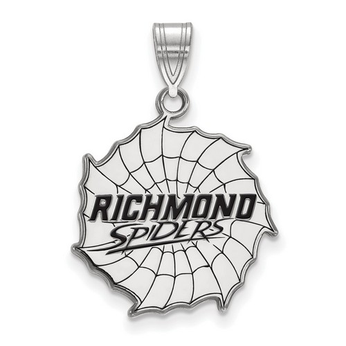 University of Richmond Spiders Large Pendant in Sterling Silver 3.04 gr