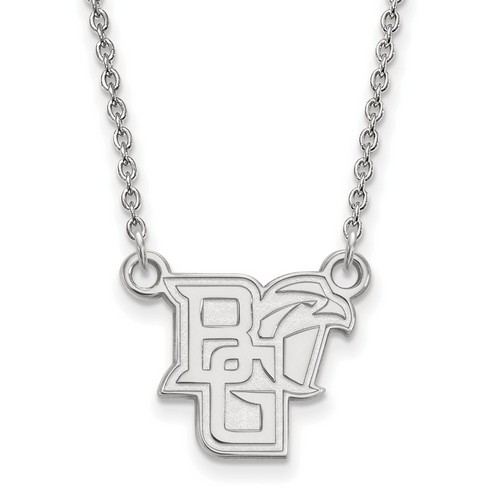 Bowling Green State University Falcons Sterling Silver Pendant Necklace 3.20 gr