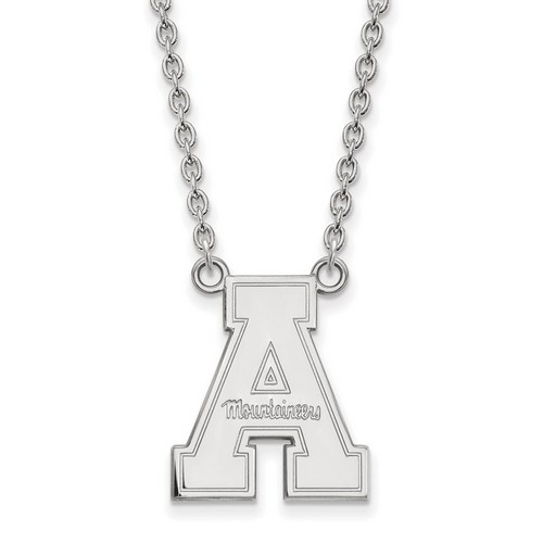 Appalachian State University Mountaineers Sterling Silver Pendant Necklace