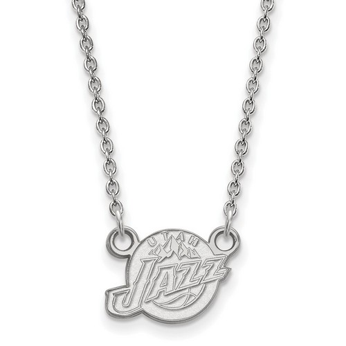 Utah Jazz Small Pendant Necklace in Sterling Silver 3.90 gr