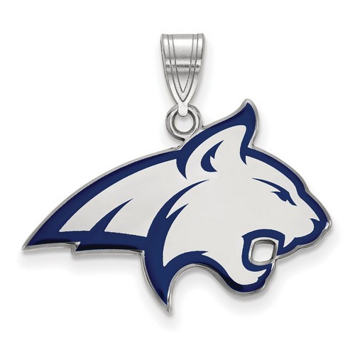 Montana State University Bobcats Large Pendant in Sterling Silver 2.63 gr