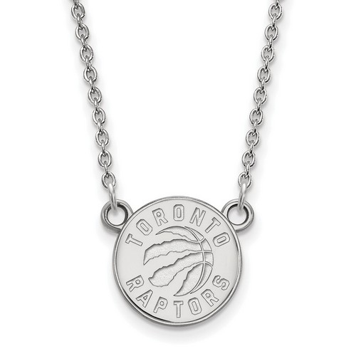 Toronto Raptors Small Pendant Necklace in Sterling Silver 3.38 gr