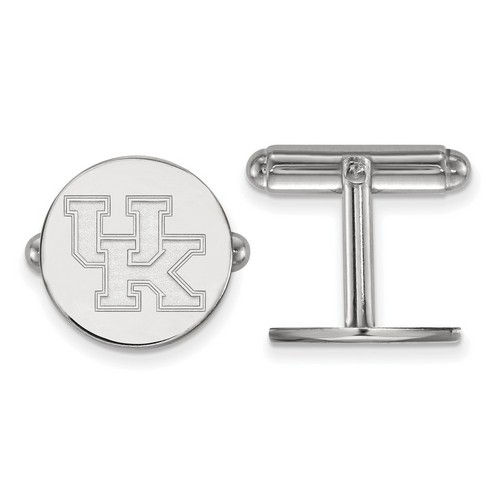 University of Kentucky Wildcats Cuff Link in Sterling Silver 7.09 gr