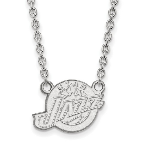 Utah Jazz Large Pendant Necklace in Sterling Silver 5.03 gr