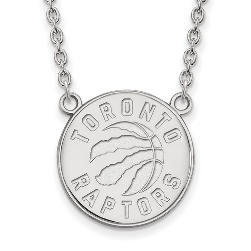 Toronto Raptors Large Pendant Necklace in Sterling Silver 6.55 gr