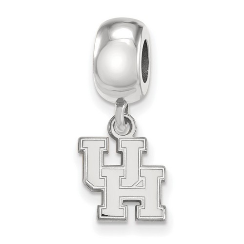 University of Houston Cougars XS Dangle Bead Charm in Sterling Silver 3.10 gr