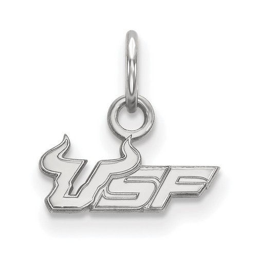 University of South Florida Bulls XS Pendant in Sterling Silver 0.50 gr