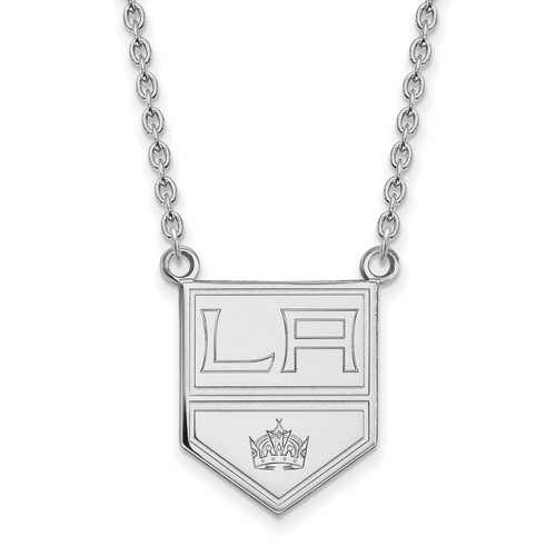 Los Angeles Kings Large Pendant Necklace in Sterling Silver