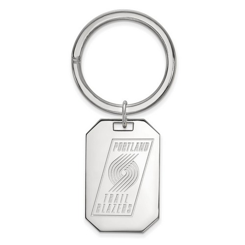 Portland Trail Blazers Key Chain in Sterling Silver 12.01 gr