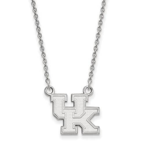 University of Kentucky Wildcats Small Sterling Silver Pendant Necklace 3.19 gr