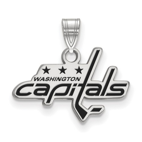 Washington Capitals Small Pendant in Sterling Silver 1.26 gr