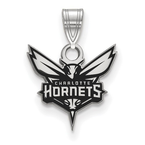 Charlotte Hornets Small Pendant in Sterling Silver 0.88 gr