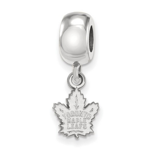 Toronto Maple Leafs XS Dangle Bead Charm in Sterling Silver 2.75 gr