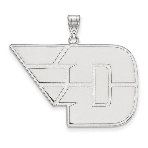 University of Dayton Flyers XL Pendant in Sterling Silver 8.02 gr