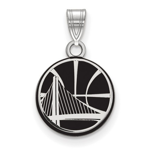 Golden State Warriors Small Pendant in Sterling Silver 1.40 gr