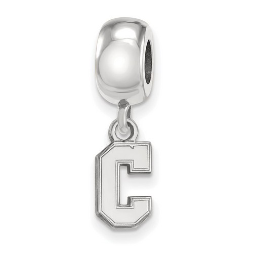 College of Charleston Cougars XS Dangle Bead Charm in Sterling Silver 2.69 gr