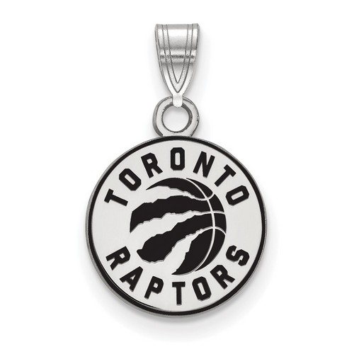 Toronto Raptors Small Pendant in Sterling Silver 1.45 gr