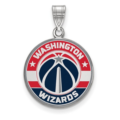 Washington Wizards Large Pendant in Sterling Silver 2.46 gr