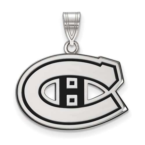 Montreal Canadiens Medium Pendant in Sterling Silver 3.21 gr