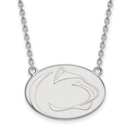 Penn State University Nittany Lions Sterling Silver Pendant Necklace 7.26 gr