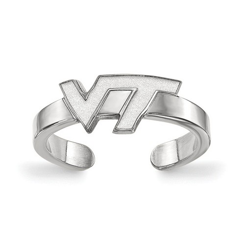 Virginia Tech Hokies Toe Ring in Sterling Silver 1.24 gr