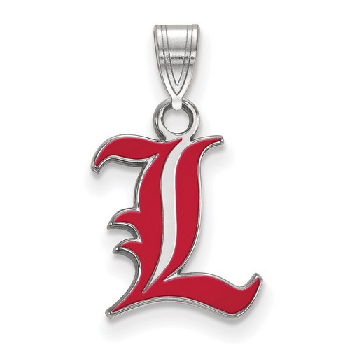 University of Louisville Cardinals Small Pendant in Sterling Silver 0.77 gr
