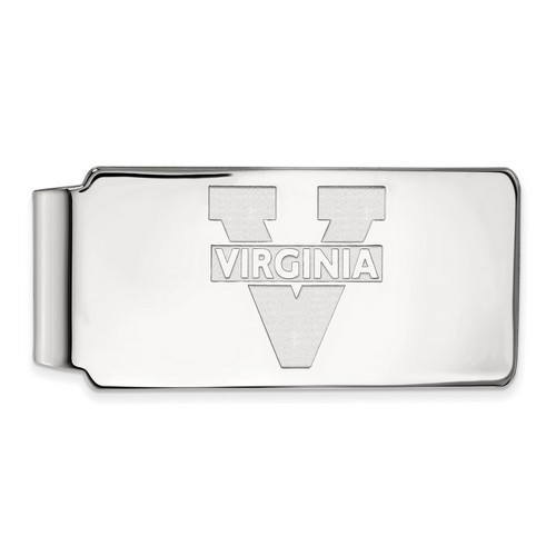 University of Virginia Cavaliers Money Clip in Sterling Silver 16.82 gr